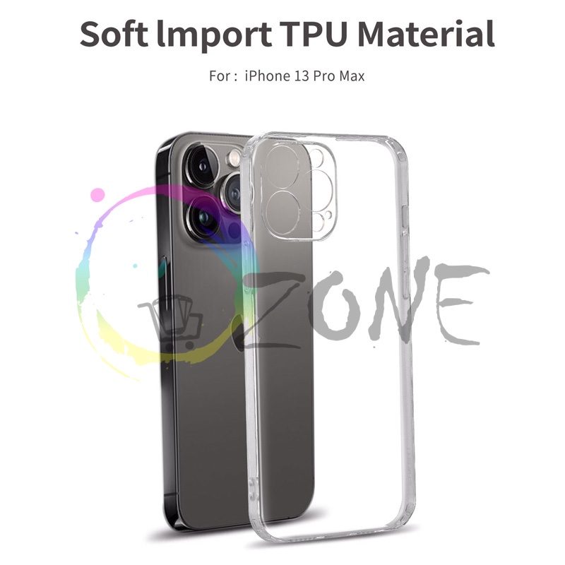 SOFTCASE TRANSPARAN 13 13 PRO 13 PRO MAX 13 MINI PREMIUM CASE