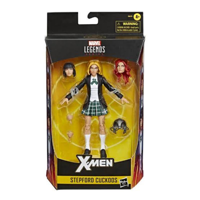 marvel legends xmen stepford cuckoos hasbro new action figure misb segel
