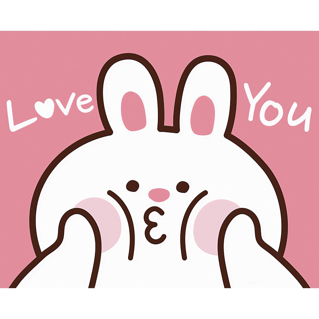 MOFii Mouse Pad 25*21 CM-Cute Rabbit