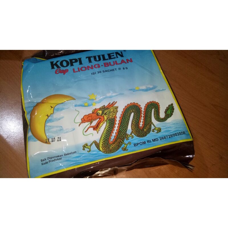 KOPI LIONG BOGOR ORIGINAL TANPA GULA ISI 30 SACHET