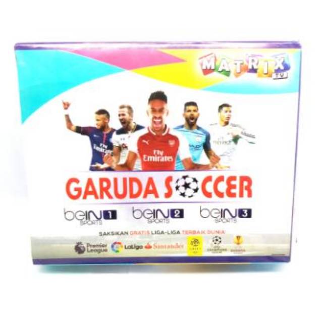 Receiver GARUDA MATRIX SOCCER full hd