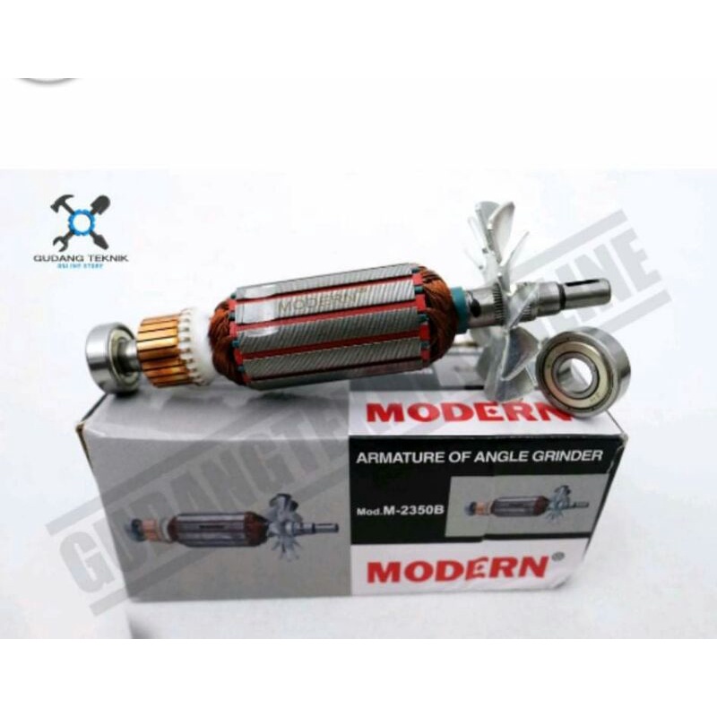 Angker Mesin Gerinda Modern M 2350 / Armature Mesin Gerinda Tangan Modern M2350 | Murah