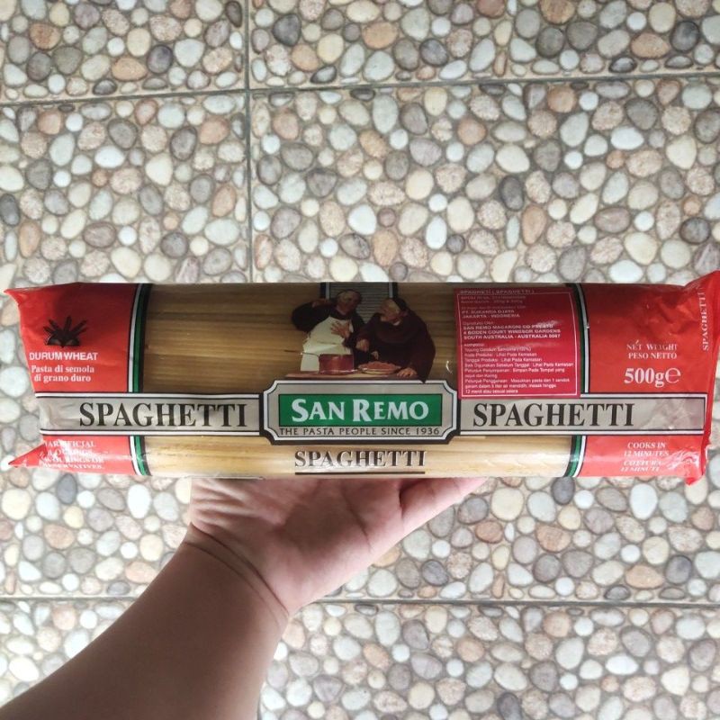 

SAN REMO PASTA SPAGHETTI 500GR