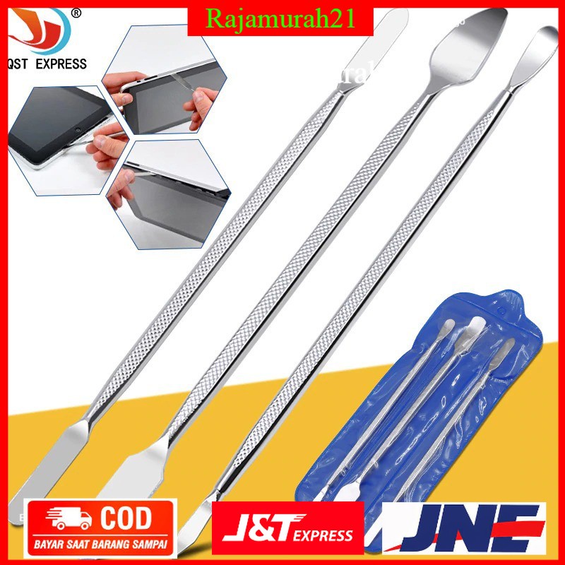 Pengungkit Pembuka Bodi Smartphone Opening Tool Repair Kits 3 PCS - GD5236 - Silver