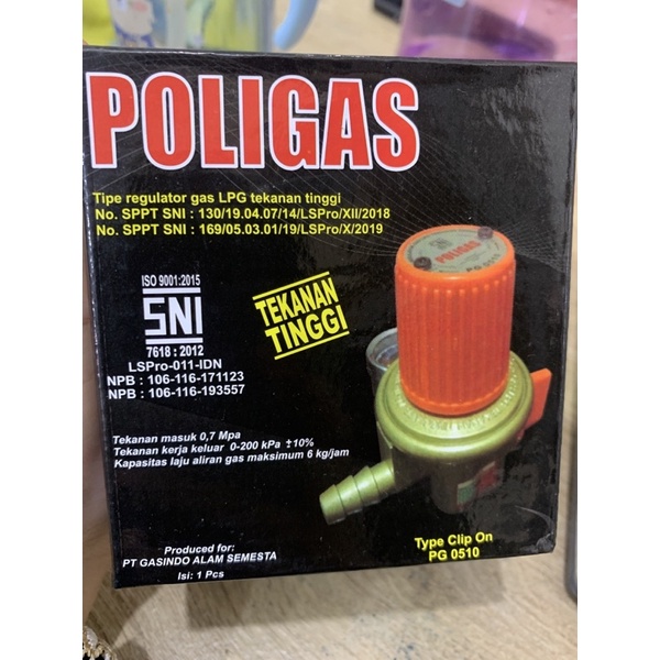 Regulaor poligas putar