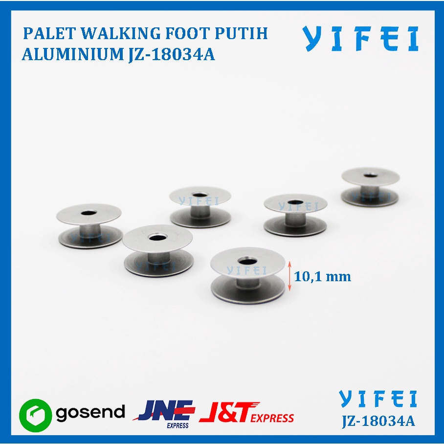 Sepul Alumunium Mesin Jahit Industri Walking foot PUTIH YIFEI-18034A