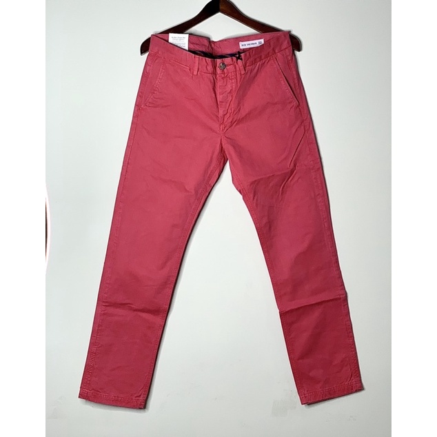 BEN SHERMAN Pants Celana Panjang EC1 Regular Peach Original