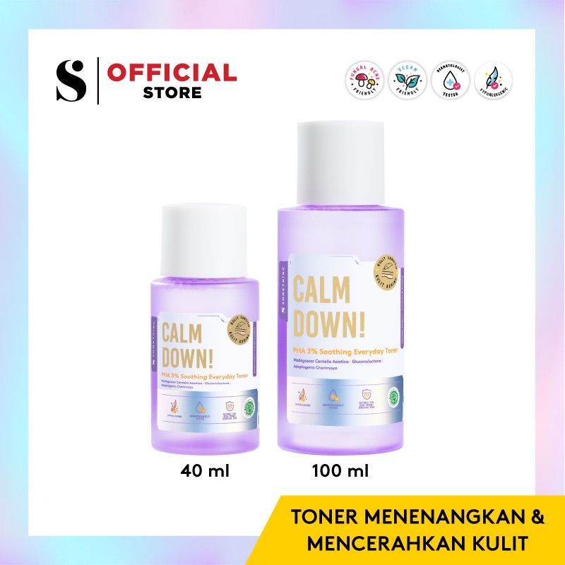 BPOM SOMETHINC Calm Down! Skinpair R-Cover Ampoule Madagascar Centella Asiatica Essence