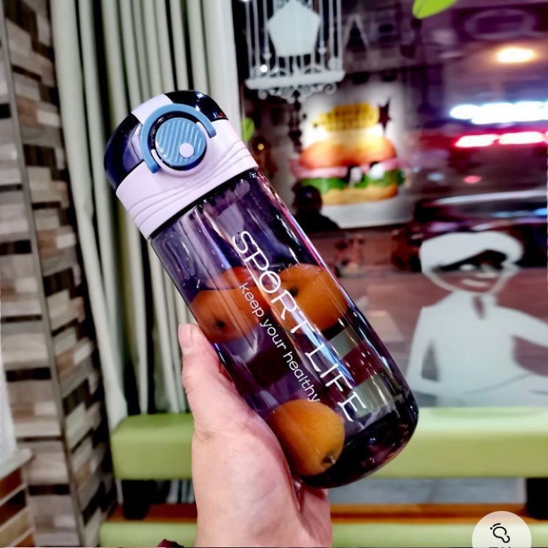 BOTOL MINUM SPORT LIFE INFUSER WATER   520 ML ( 925 ) BISA PANAS DAN DINGIN