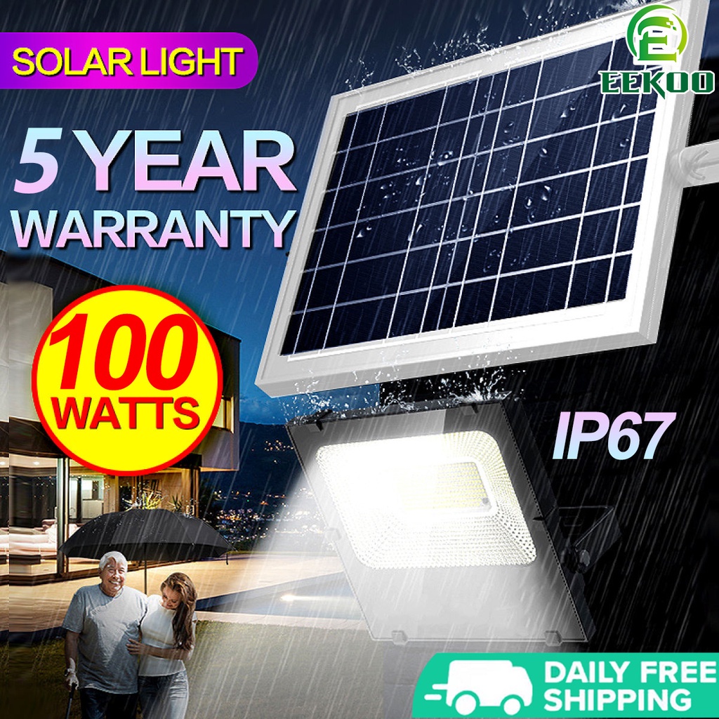 100w 200w 300w lampu tembak solar cell   lampu panel surya   lampu sorot solar cell   lampu led tena