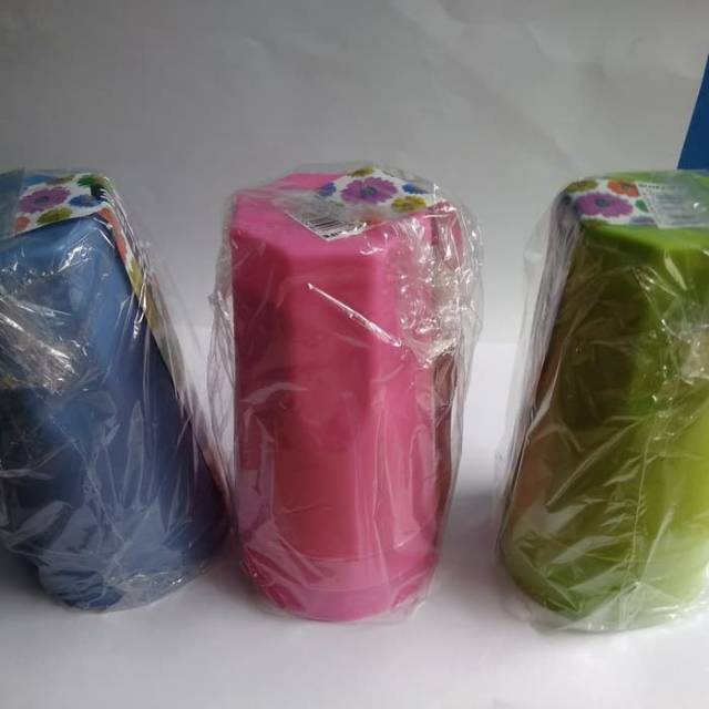 3 pcs gelas plastik sun life 350 ml