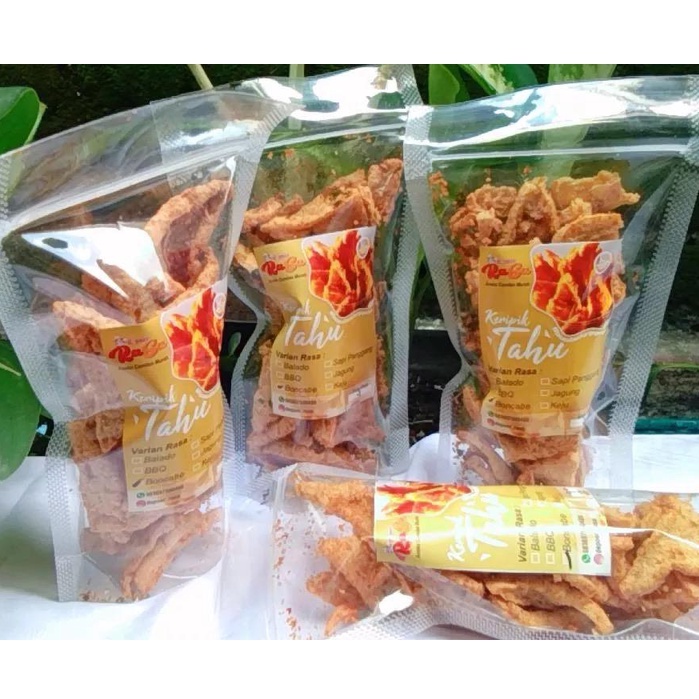 

[100 gr] Keripik Tahu by Depoer RaSa | Camilan Enak & Murah