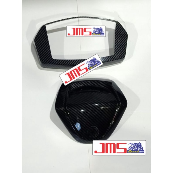 cover tutup carbon Speedo meter dan cover stang yamaha nmax new zoro pnp