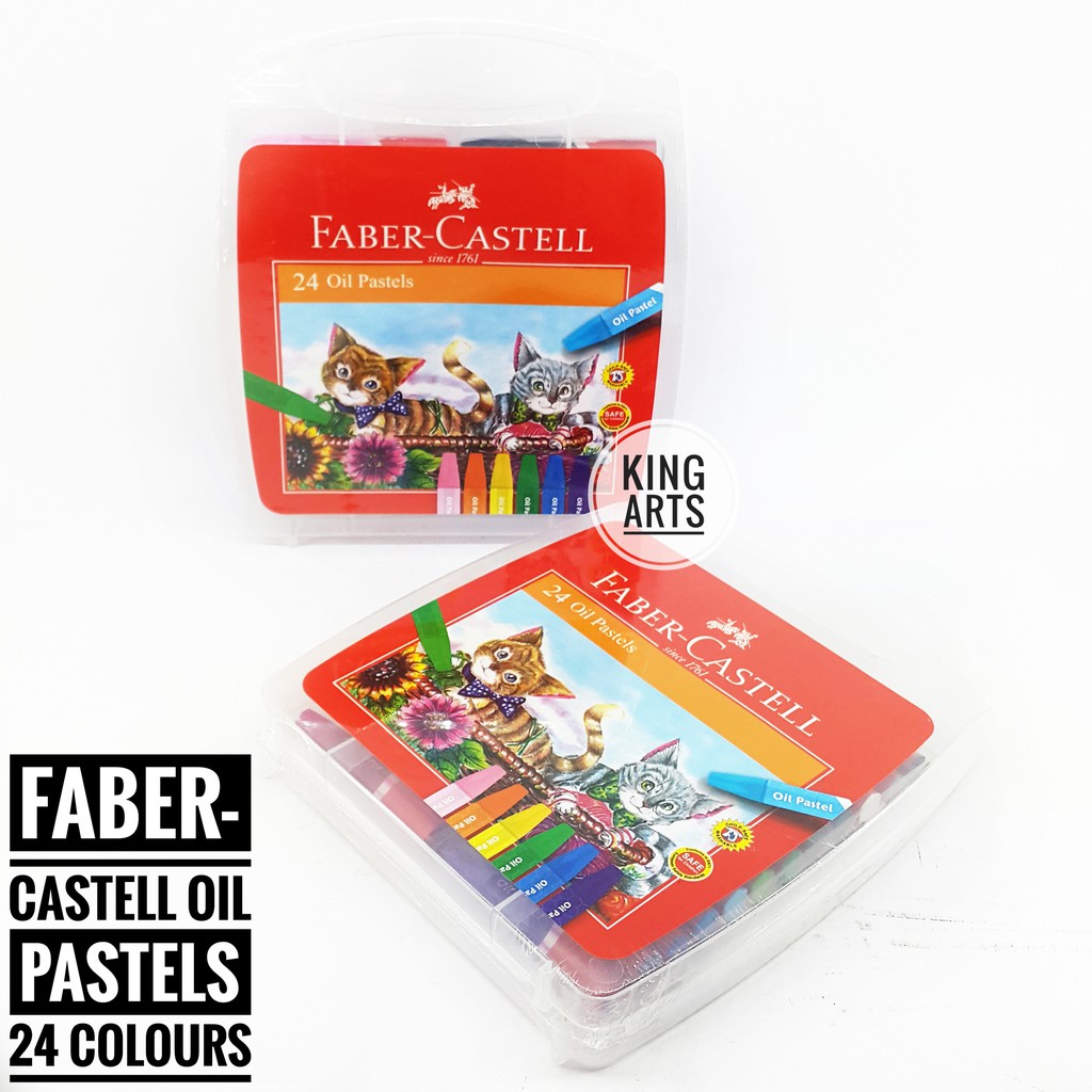 

Faber-Castell Oil Pastel 24 Colours