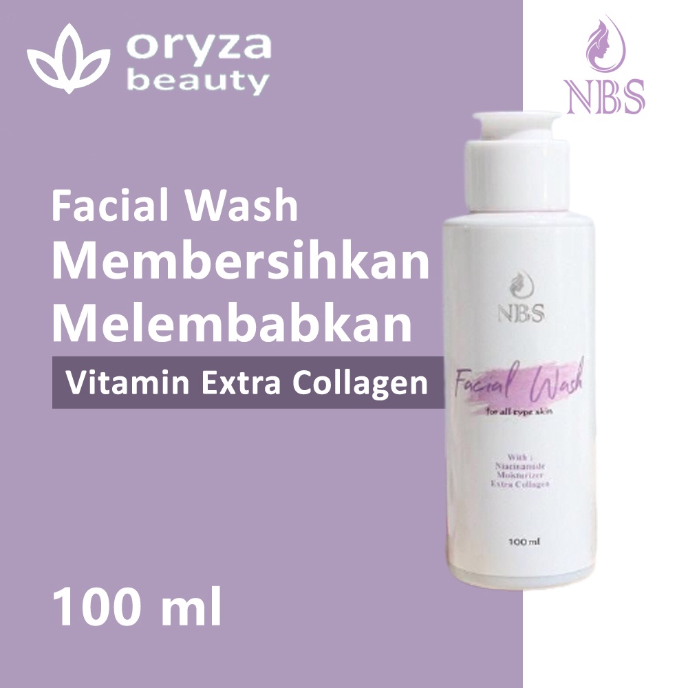 NBS SKINCARE/ facial wash nbs/ sabun nbs/ sabun cuci muka nbs/ sabun muka nbs/ eceran nbs facialwash