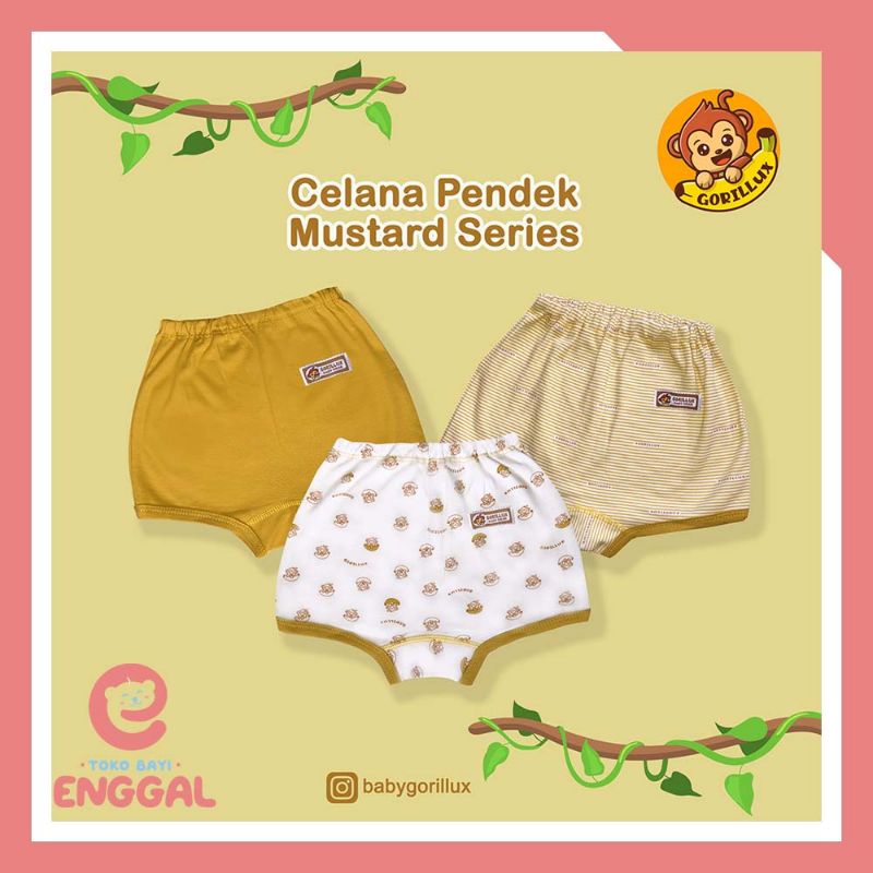 Celana Pendek Bayi Gorillux