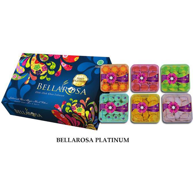 

Paket LEBARAN Kue Kering BELLAROSA PAKET PLATINUM Isi 6 Toples