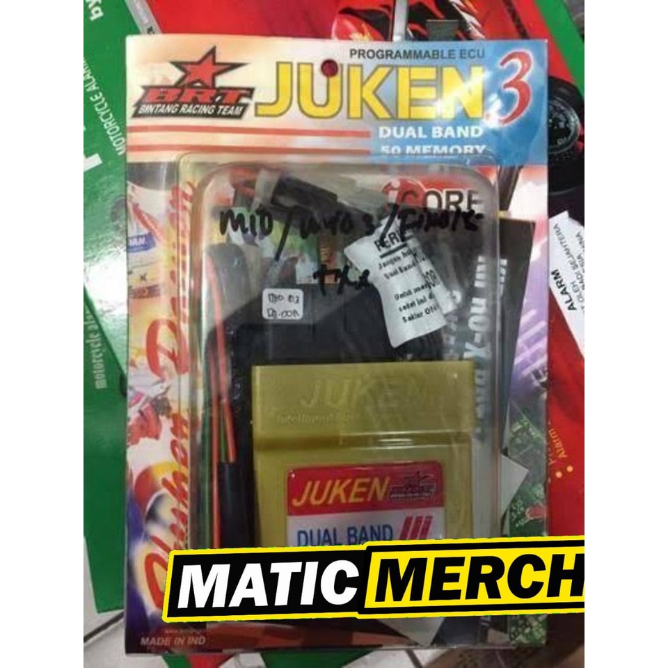 ECU BRT Juken 3 Yamaha Mio M3 MioZ Mio j Fi Original Dual Band DB icu cdi