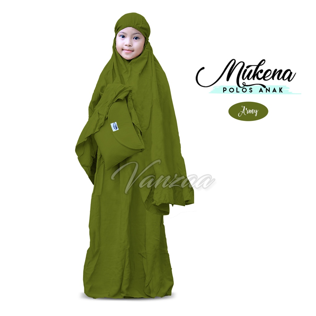 MUKENA BALI ANAK POLOS © VANZAA 2021