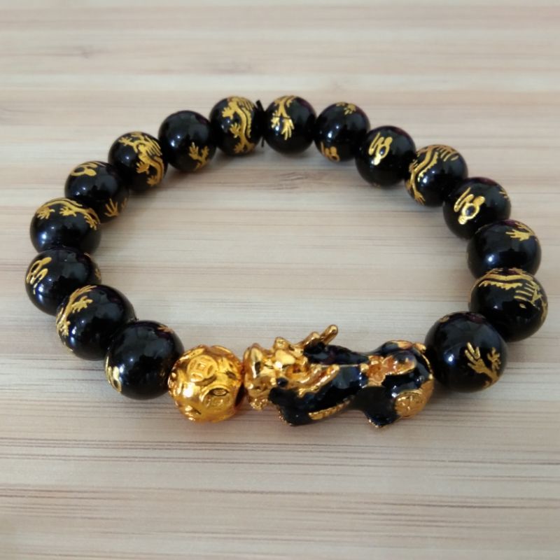 Pixiu 3D Variasi Batu Gambar Naga (P1 Naga 10)