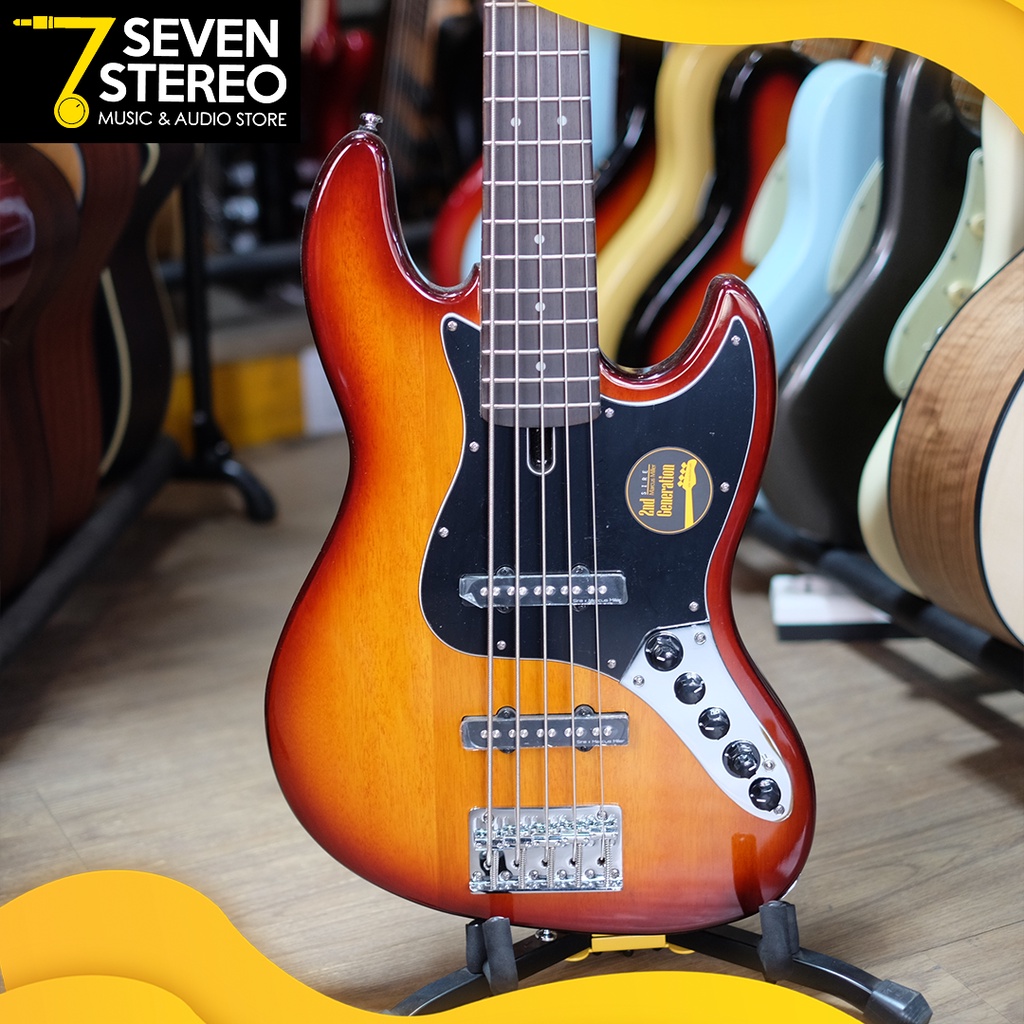 SIRE Bass V3 5 Sunburst 2nd Gen Natural