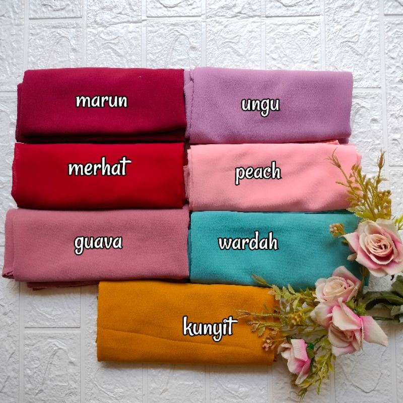 BAWAL SHAWL / PASHMINA MALAY / JILBAB MALAYSIA / JILBAB MALAY / JILBAB OVAL / PASHMINA OVAL / PASHMINA CURVE / CURVE SHAWL