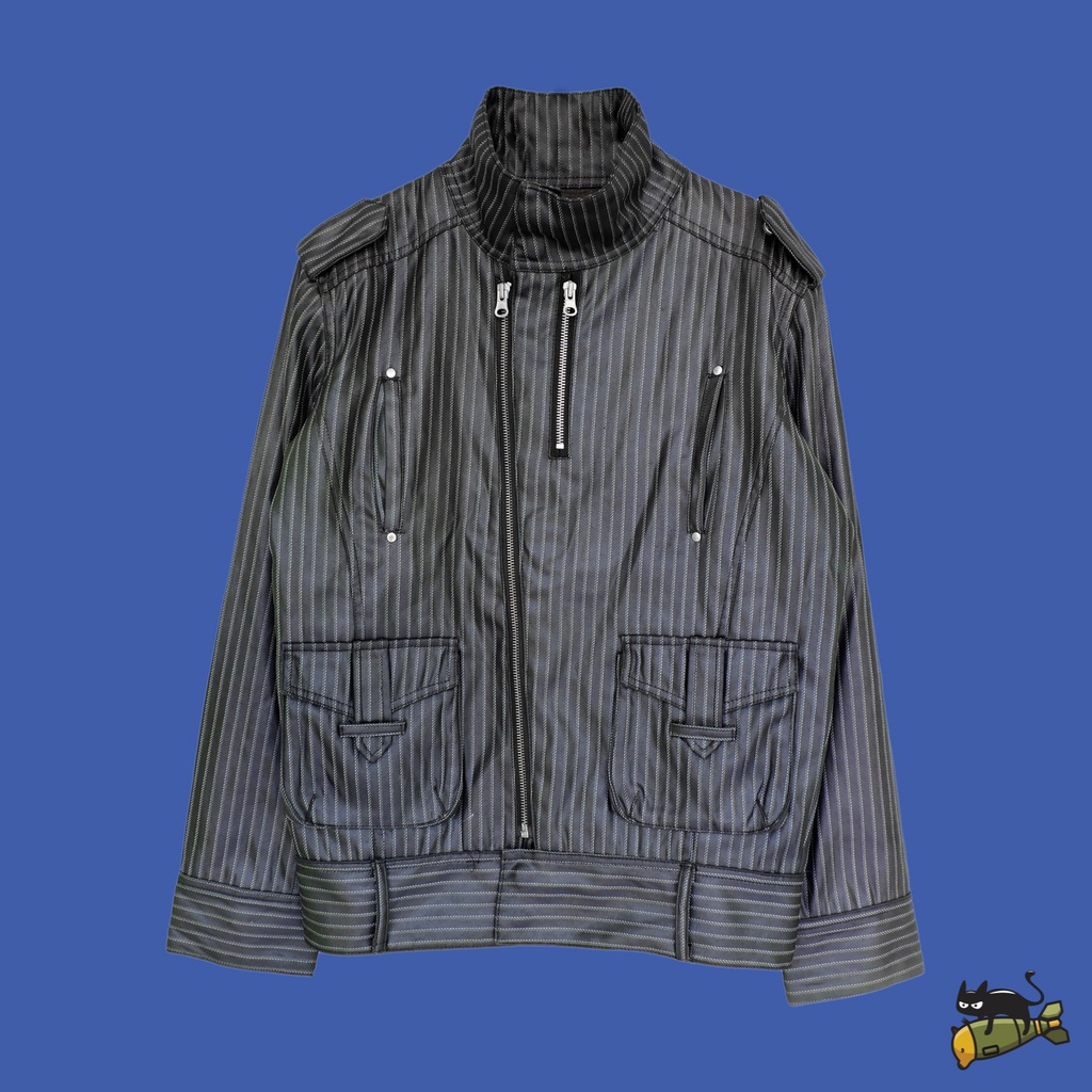 April 77 Motorcycle Stripes Jacket