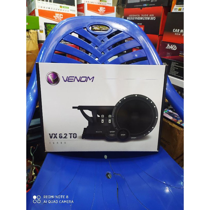 Speaker Mobil Speaker Split Venom TURBO seri VX-6.2TO Audio Mobil