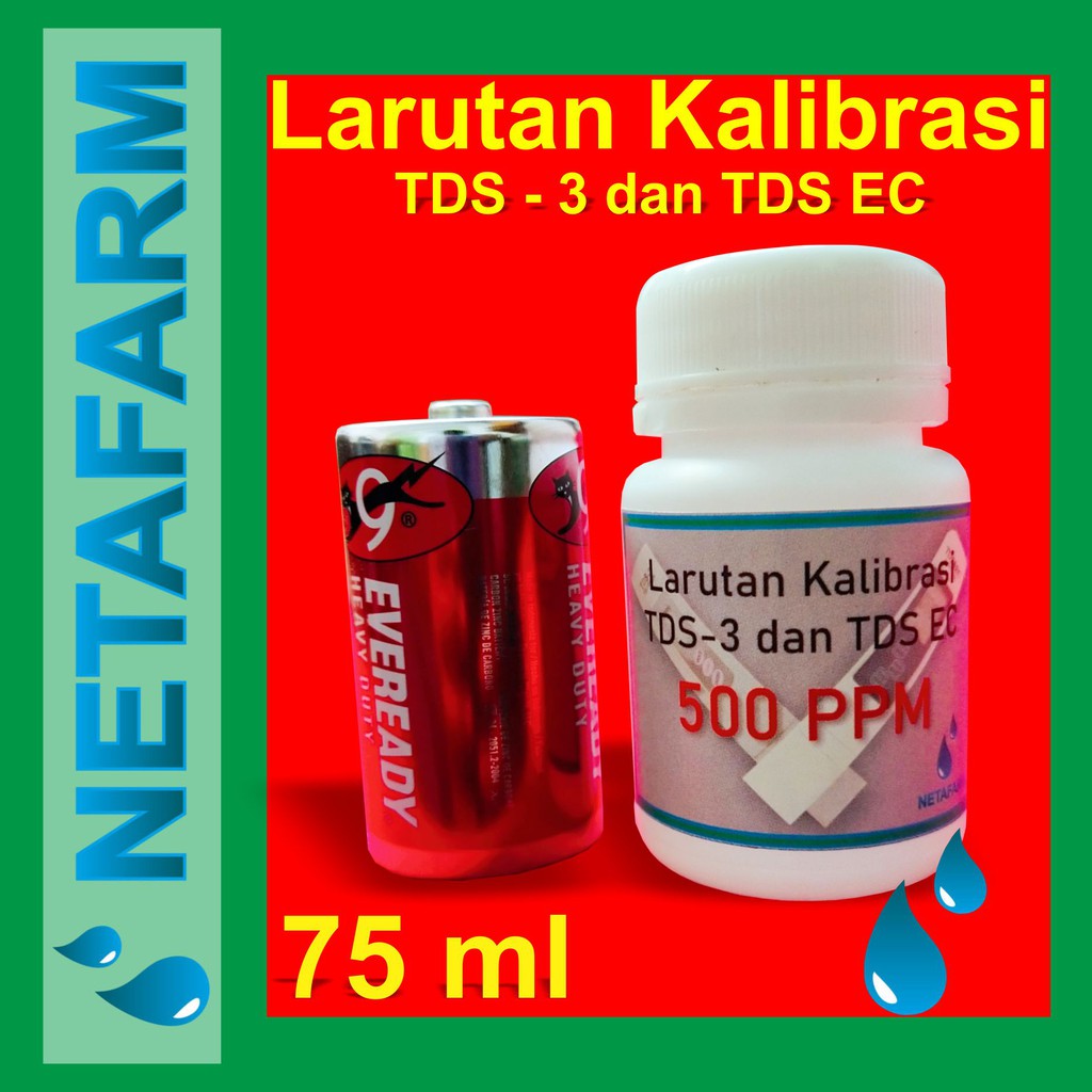 Larutan Kalibrasi TDS 500ppm - 75ml