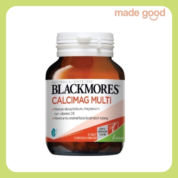 

Blackmores Calcimag Multi - BPOM Kalbe - Australia - 30 60 Tablet