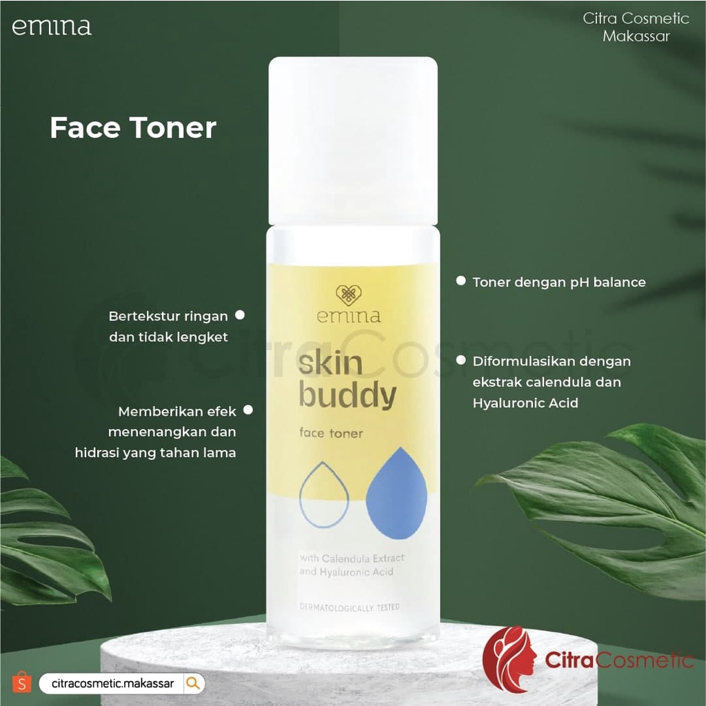 Emina Skin Buddy Series | Micellar Water | Face Wash | Face Toner
