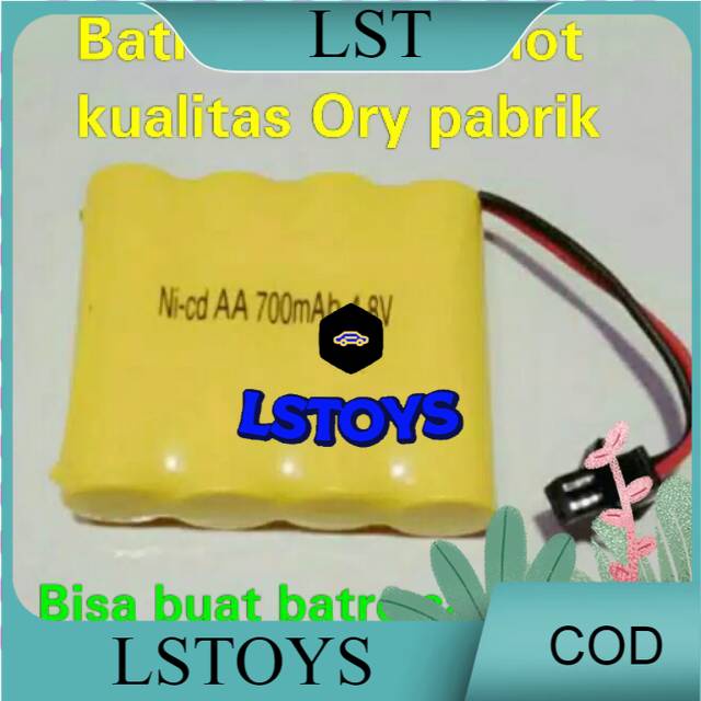 (TERLENGKAP) baterai mobil remot batre mobil remot bstu cas rc