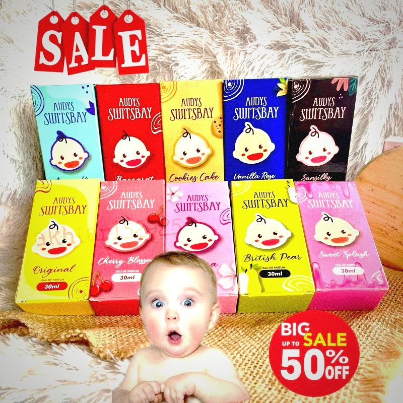 Parfum Wanita Tahan Lama Parfum Switsbaby OriginaI 30 ML Parfum Anak Parfum Bayi Bpom