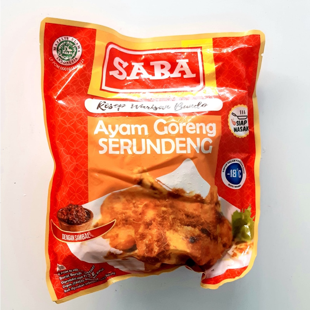 

SABA Ayam Goreng Serundeng 500gr
