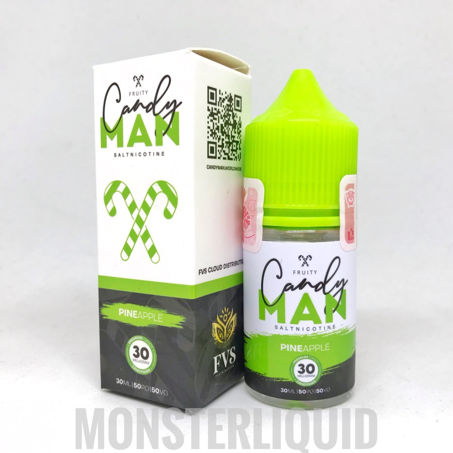 SALT CANDY MAN PINEAPPLE BY TNT X FVS 30ML CANDYMAN