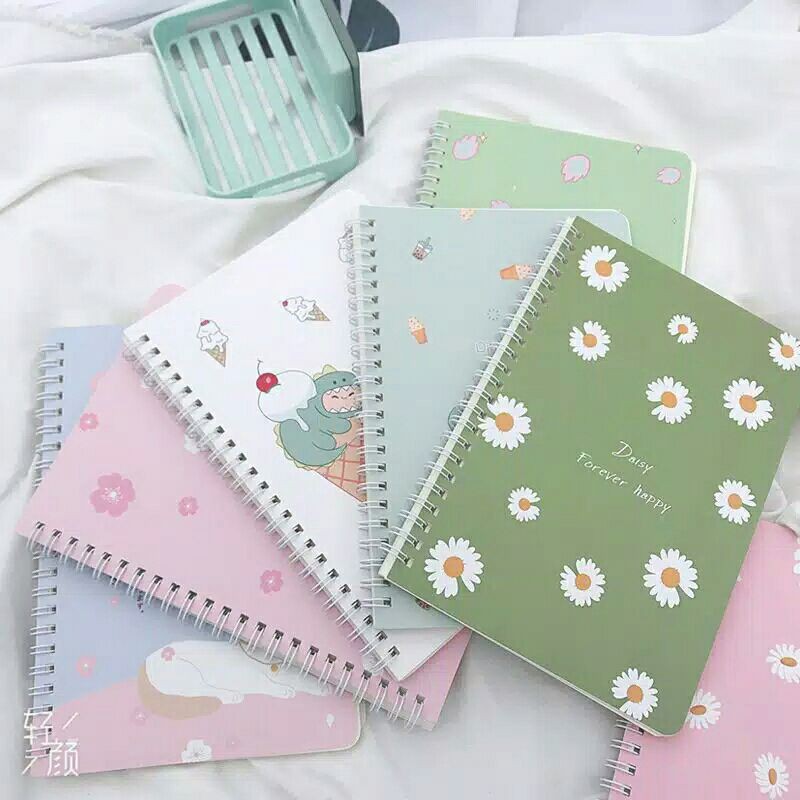 

Buku tulis A5 motif Bunga Daisy dan lainnya❤️