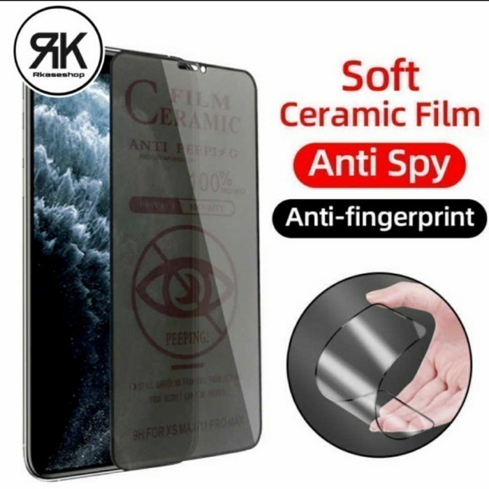 CERAMIC SPY MATTE ANTI GLARE FOR IPHONE X XS IPHONE XR IPHONE XS MAX 11 11 PRO 11 PRO MAX