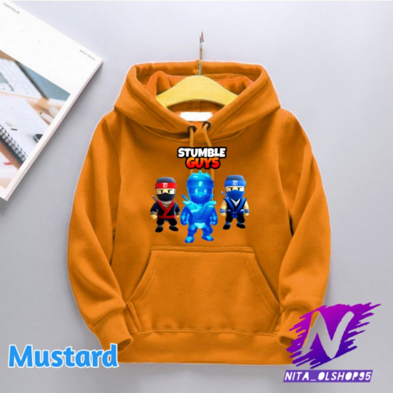 diskon spesial hoodie anak stumble guys ninja