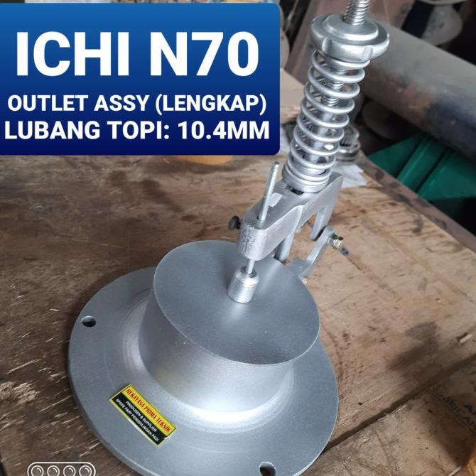 siap kirim] N70 OUTLET ASSY TOPI KOBOI KOBOY LENGKAP POLES BERAS ICHI N 70