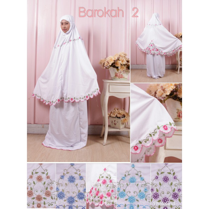 HARGA GROSIR   Mukena Bordir Tasikmalaya Harga Murah