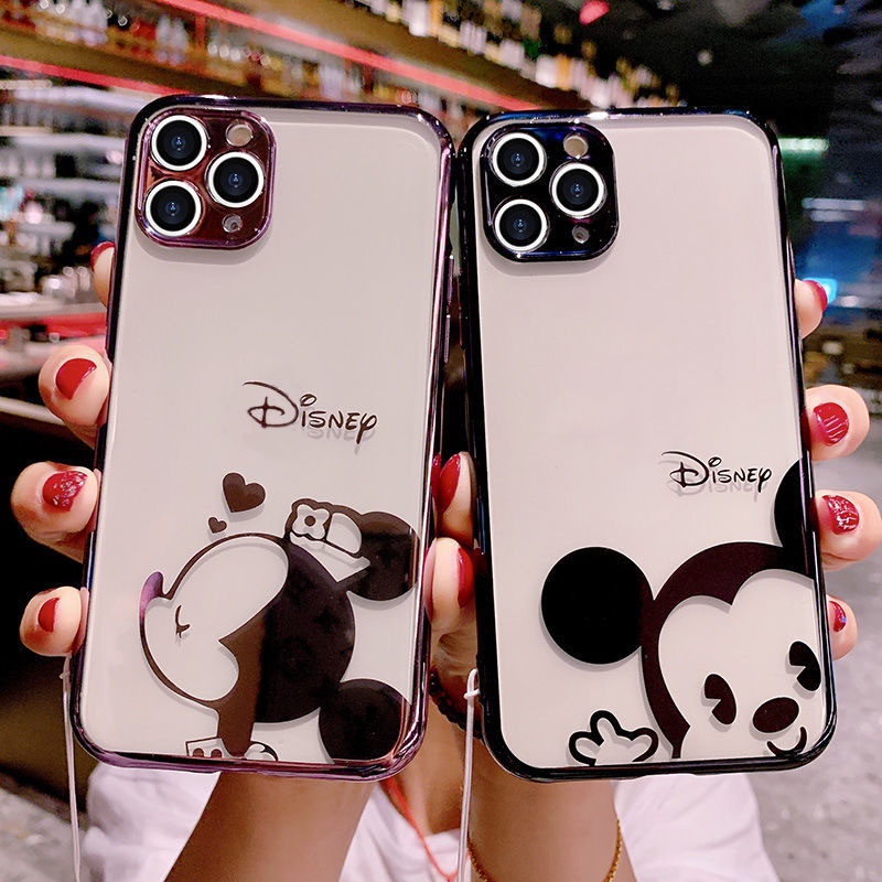 Casing iPhone Tali gelang kartun transparan iPhone 12 12 Pro Max Casing Ponsel iPhone 11 11pro 11 Promax Anti Jatuh XR XS Max Harga Lucu 7 8 Plus Halus SE X XS Casing Ponsel Silikon