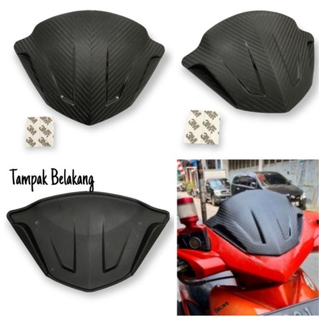 Visor Beat Carbu Lama Carbon