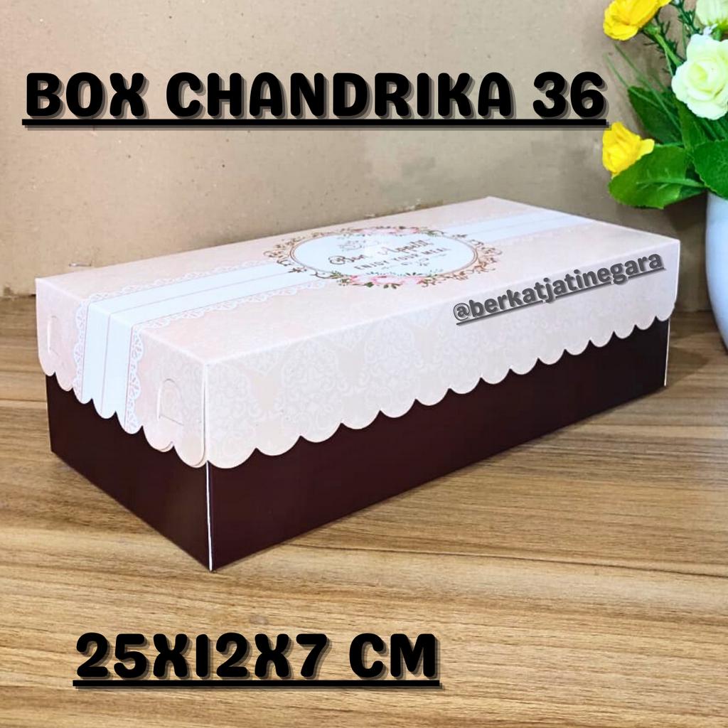 CAKE BOX BROWNIES /BOX CHANDRIKA 36 /DUS KUE 25X12X7 CM /PCS