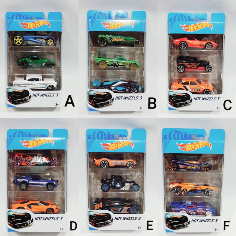 HotWheels isi 3. Original mattel. A-Z.