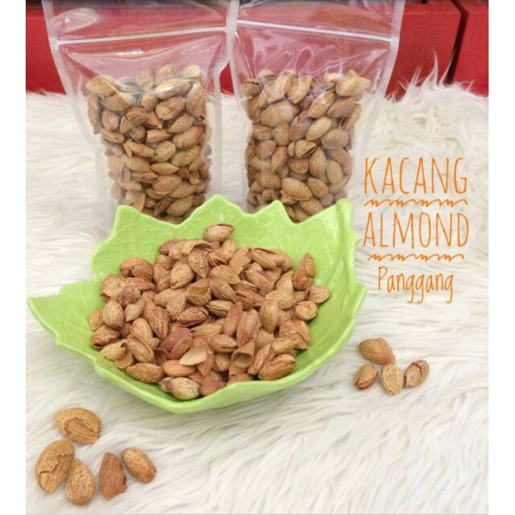 

Kacang almon panggang 500 gram