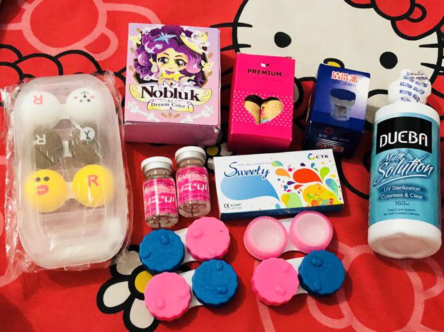 Tempat Softlens Line Isi 3