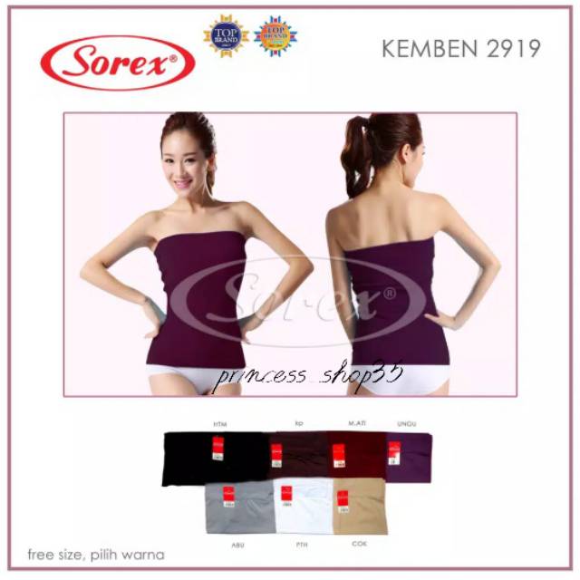 Kemben Sorex panjang polos 2919 | limited edition