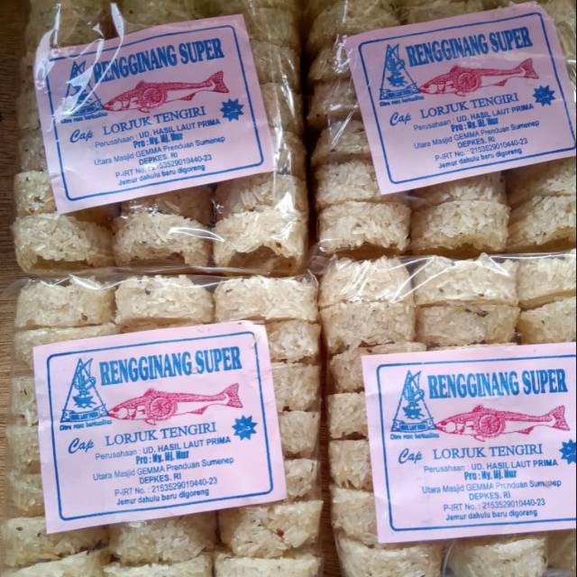 

Rengginang Lorjuk ikan tengiri isi 21