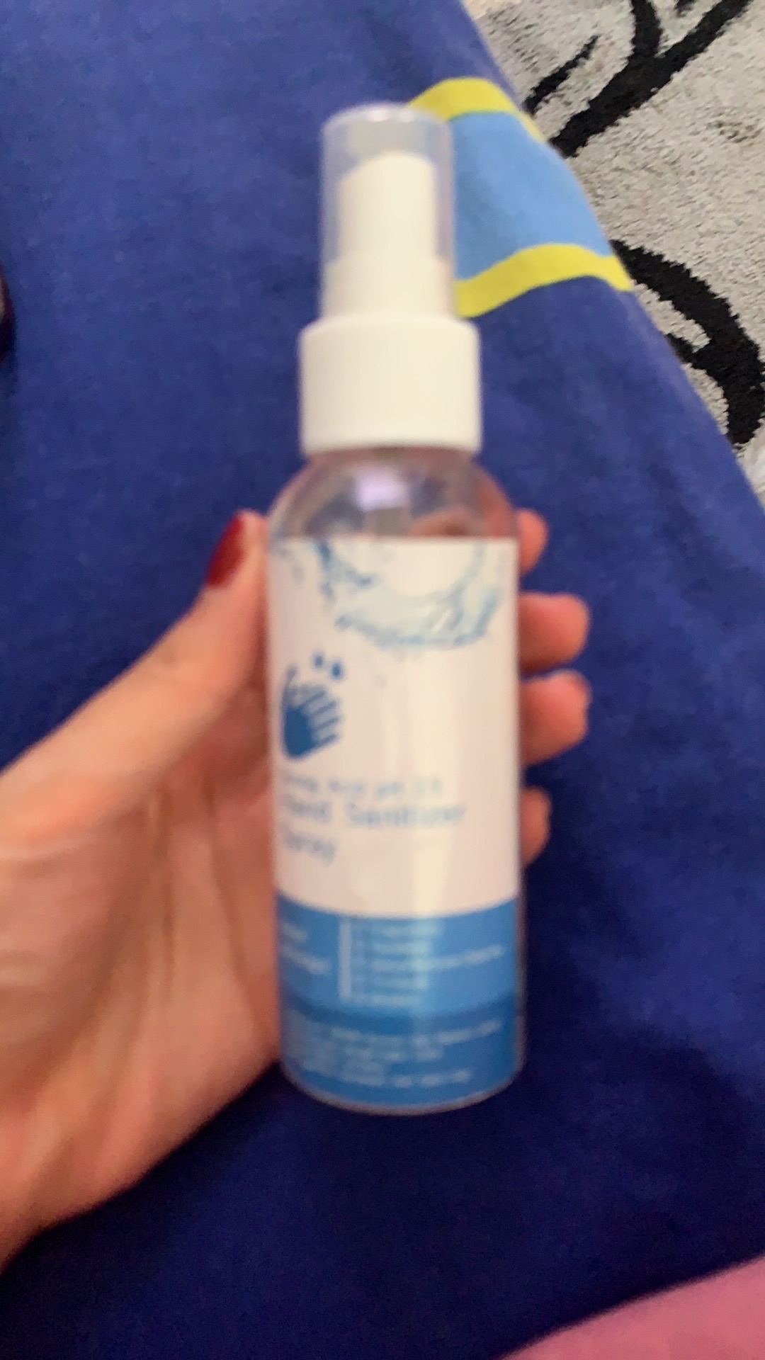 Sticker Stiker Hand Sanitizer Strong Acid Ph 2.5