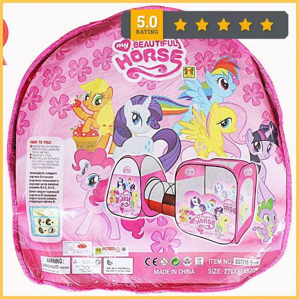 Tenda Terowongan Anak Little Pony , Tenda Mandi Bola Diskon